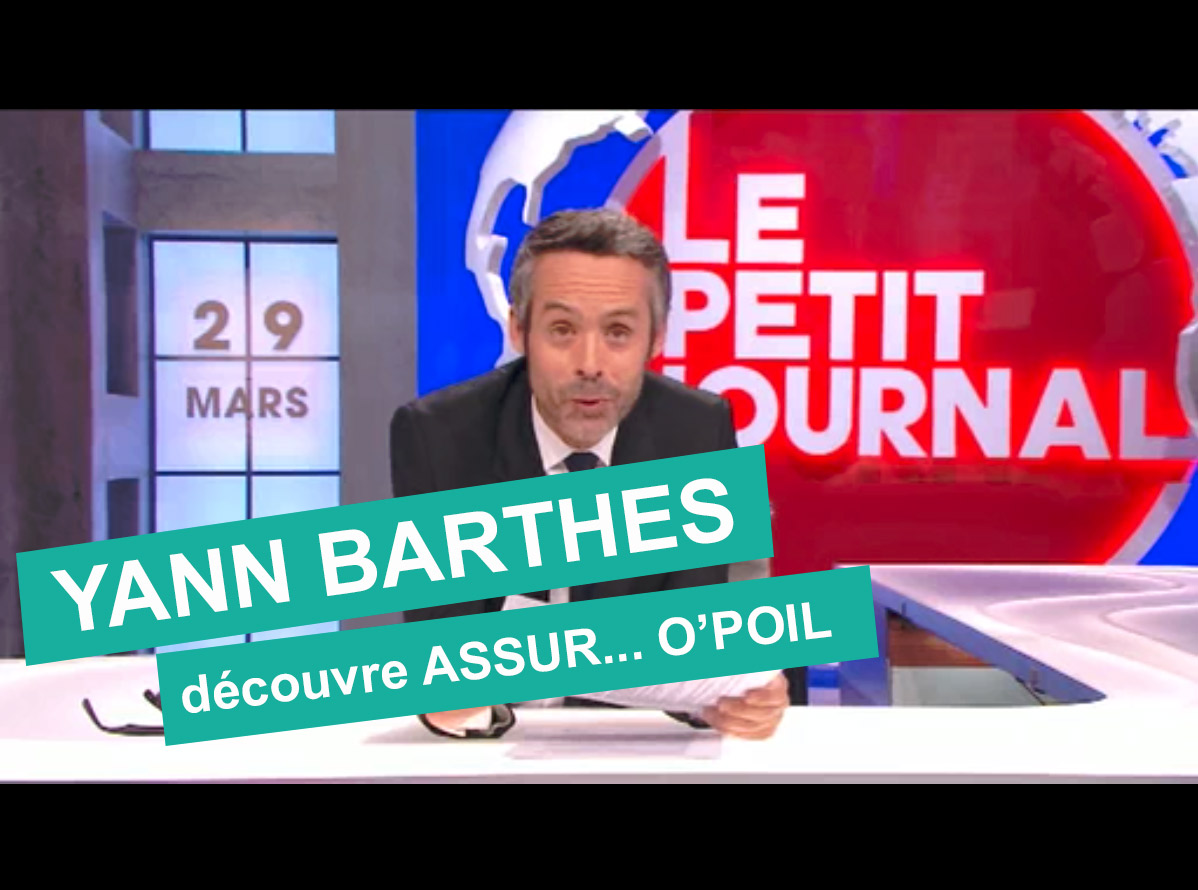 Yann Barthes presente la meteo par Assur O'Poil