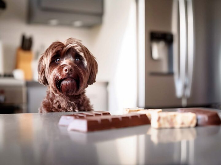 Mon chien a mangé du chocolat