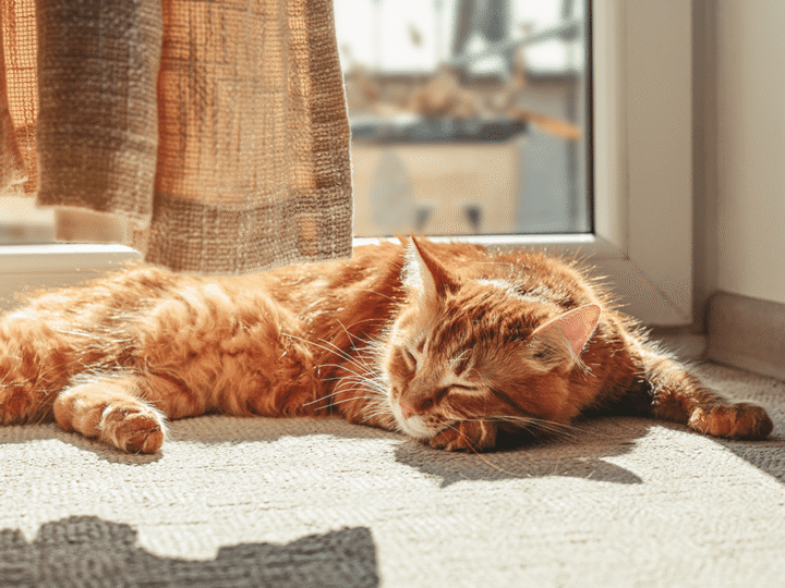 le chat et la canicule
