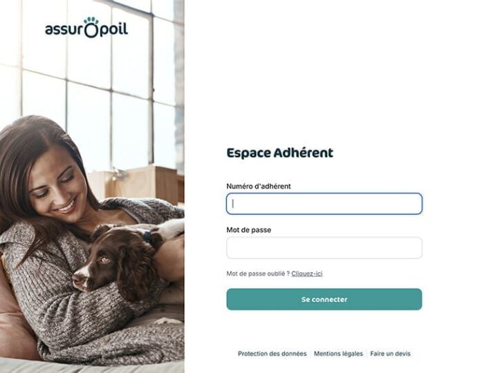 espace adherent assurance chien chat